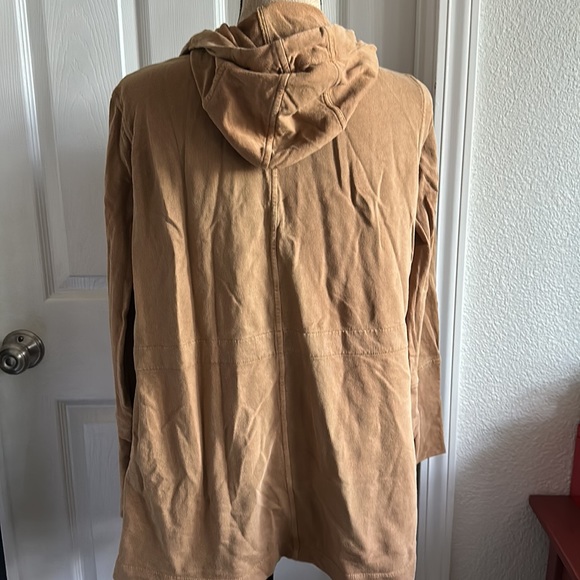Susina | Camel Hoodie Jacket | XS - Picture 6 of 8